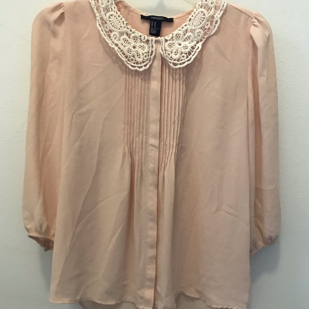 Light pink blouse